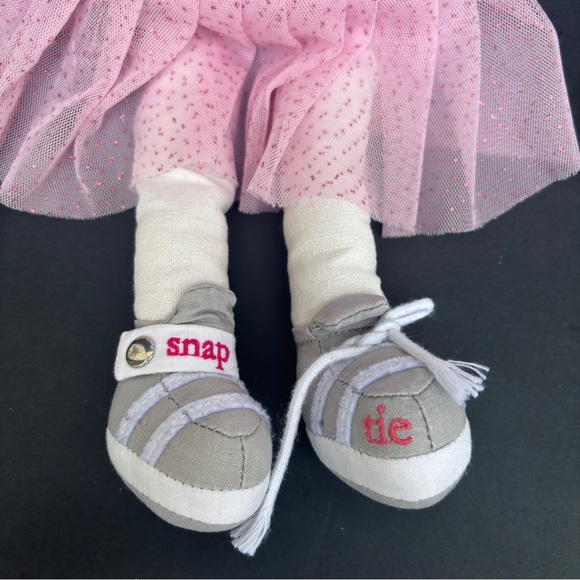 PBK Learning Toy Snap & Tie Ballerina Cat Doll, Pottery Barn Kids - Picture 3 of 5